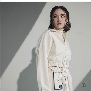 Bandolier White & Gold iPhone 11 Pro Case with Strap